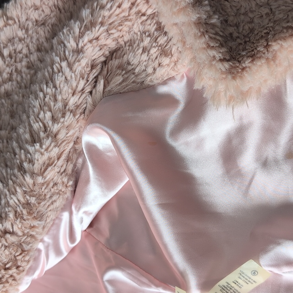 Calvin Klein Pink Faux Fur Vest - Picture 7 of 7